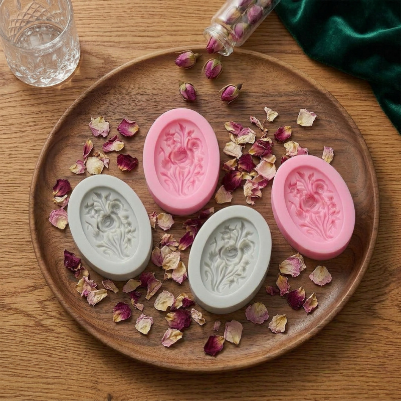 4 Silicone mold with flower sh - Soap Making Party avis et prix
