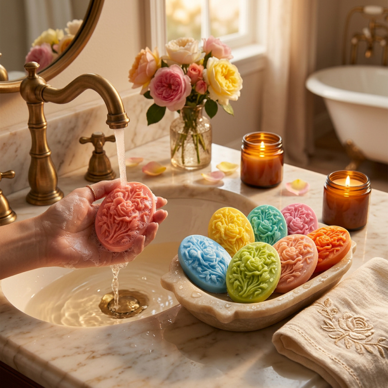 4 Silicone mold with flower sh - Soap Making Party avis et prix