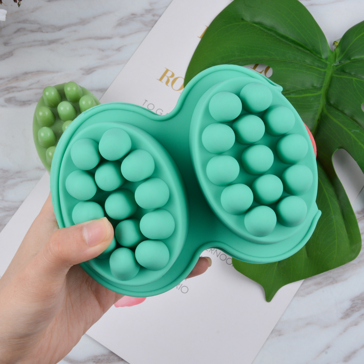 4 Hole Oval Massage Soap Silic - Soap Making Instructions avis et prix
