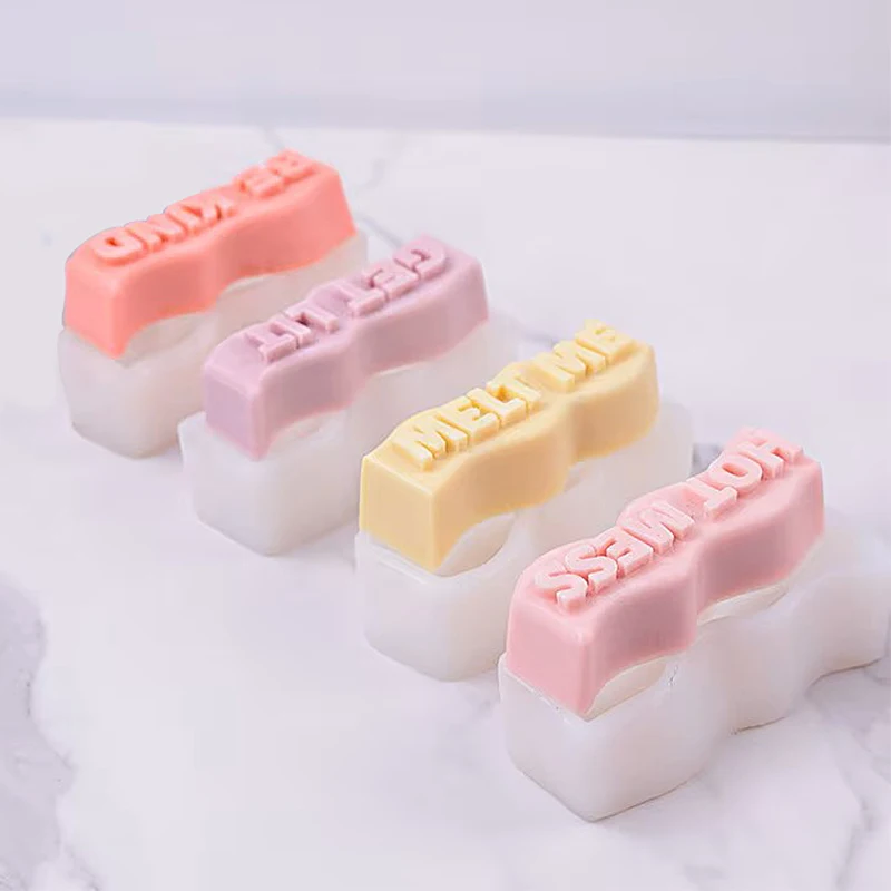 Wave Letter Slogan Candle Sili - Soap Making Recipes avis et prix