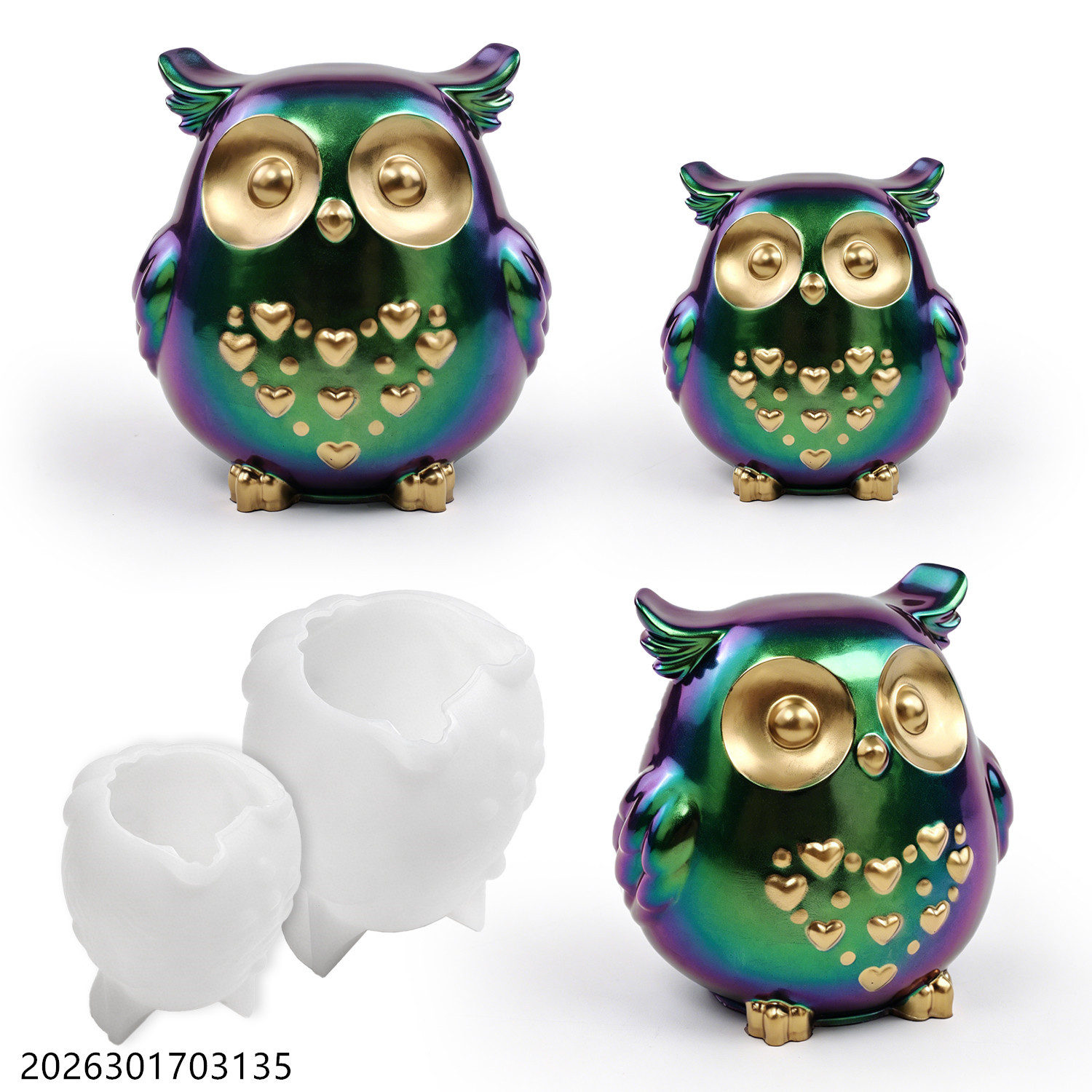 Owl Silicone Mold 3D Bird Shap - Soap Making Party avis et prix