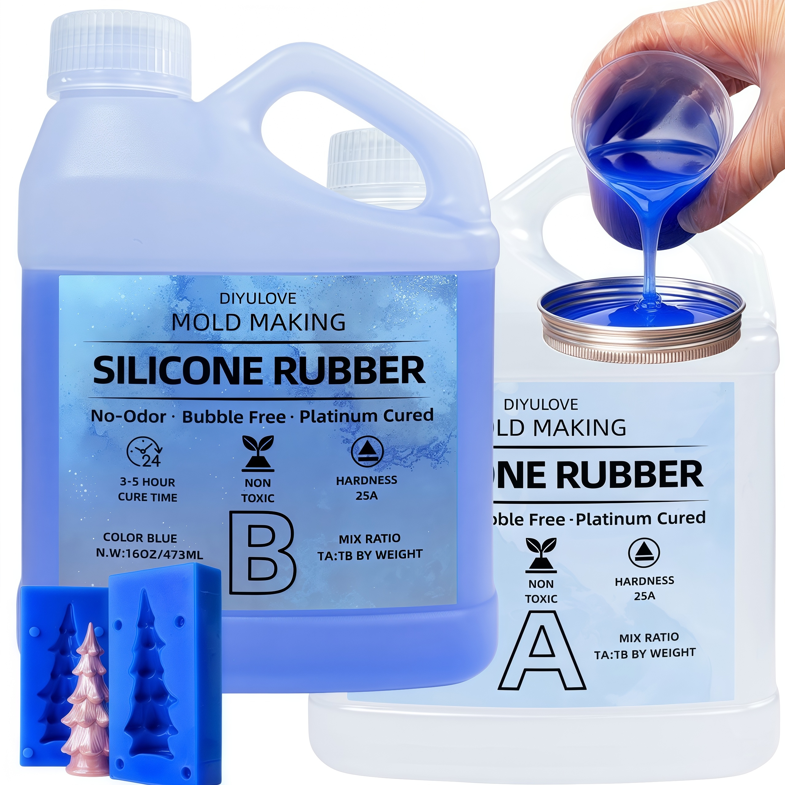 32oz High-Performance Silicone - Soap Making Party avis et prix