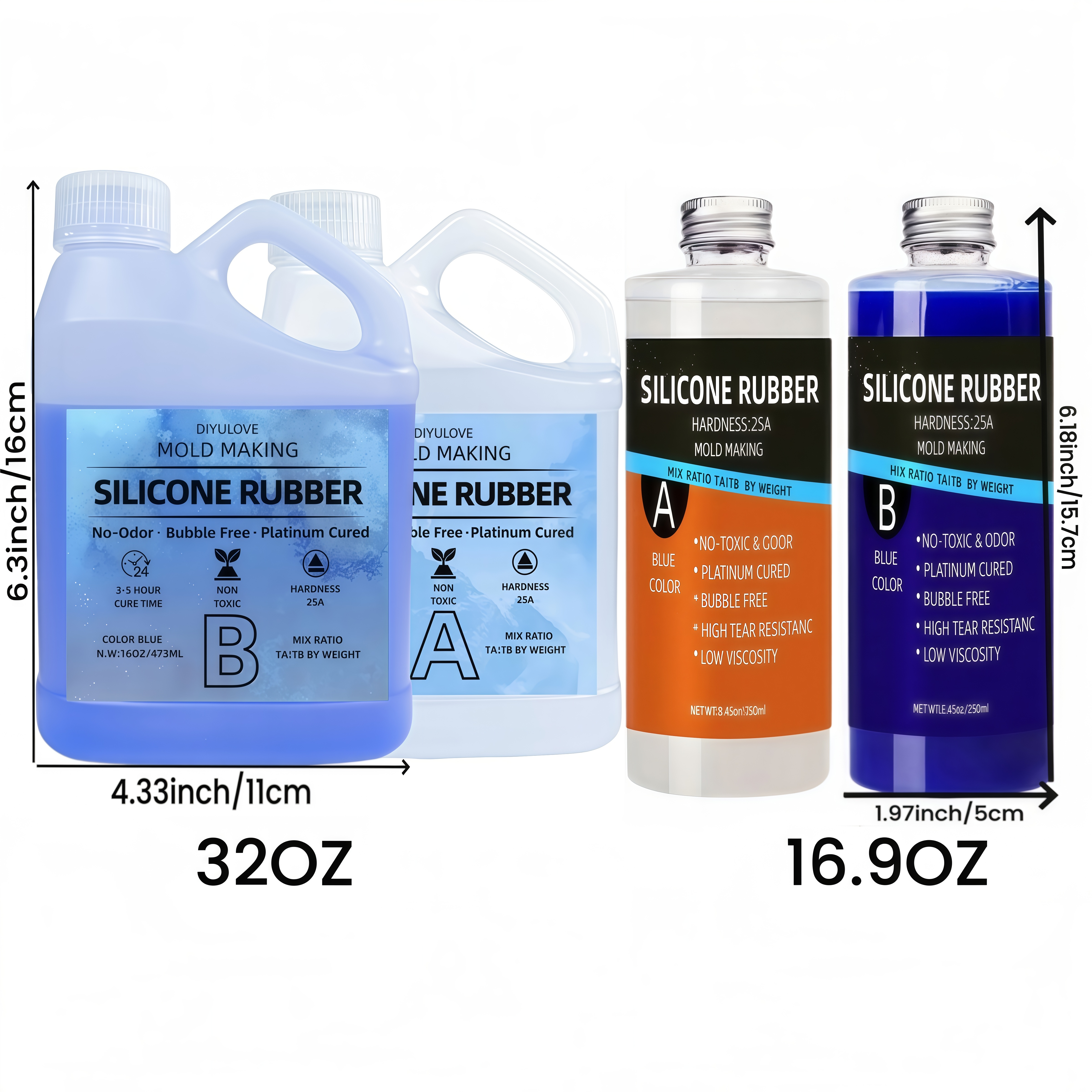 32oz High-Performance Silicone - Soap Making Party avis et prix