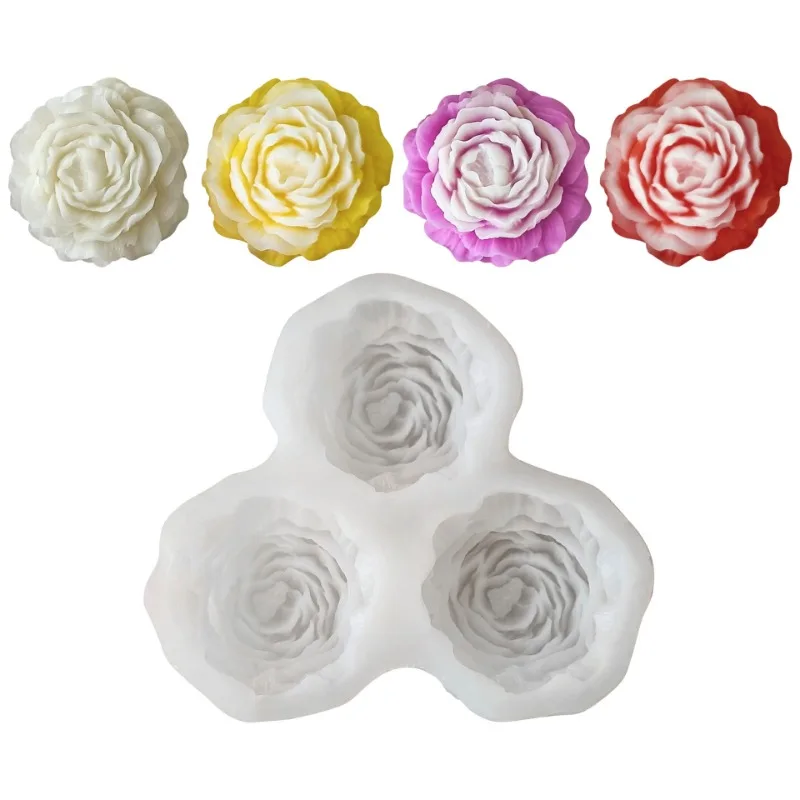 Peony Flower Candle Silicone M - Soap Making Party avis et prix