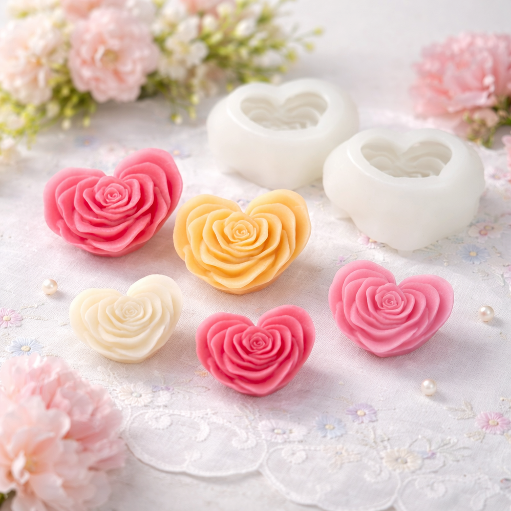 Wholesale Love Flower Silicone - Soap Making Wholesale Supplies avis et prix